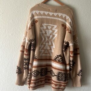 Southwestern cardigan